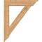 Ekena Millwork Traditional Traditional Smooth Bracket w/ Offset Brace, Western Red Cedar, 7 1/2"W x 36"D x 44"H BKT0806X36X44TRA01SWR - alternate 4
